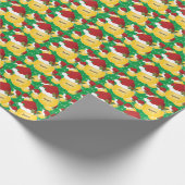 kersttennis | DIY-naam Cadeaupapier (Hoek)