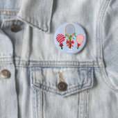Kersttennis, Paddle & Pickleball Rackets  Ronde Button 5,7 Cm (In situ)