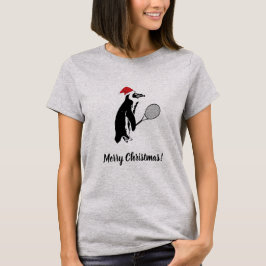kersttennis Penguin, dames T-shirt