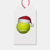 Kersttennisbal Cadeaulabel (Voorkant)