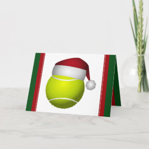 Kersttennisbal Feestdagen Kaart