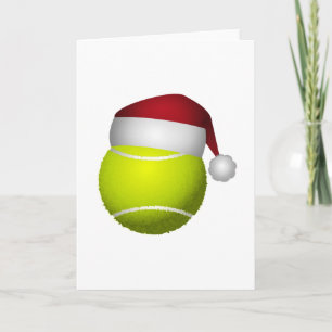 Kersttennisbal Feestdagen Kaart