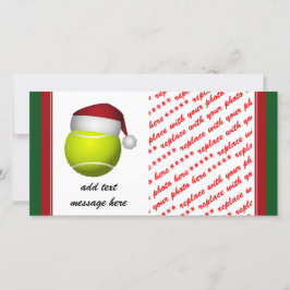 Kersttennisbal Feestdagenkaart
