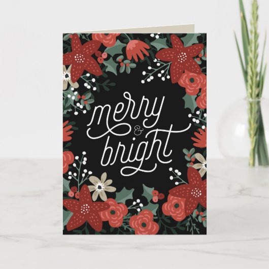 Kersttennisslagkaart Kaart (Voorkant)