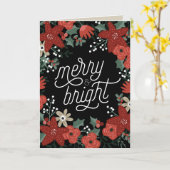 Kersttennisslagkaart Kaart (Gele Bloem)