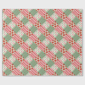 Kersttexturen Cadeaupapier (Vlak)