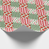 Kersttexturen Cadeaupapier (Hoek)