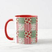 Kersttexturen Mok (Links)