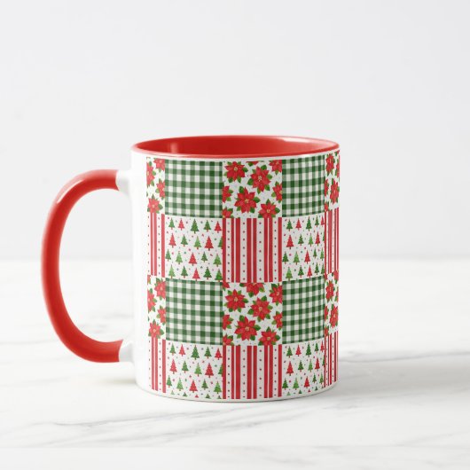 Kersttexturen Mok (Links)