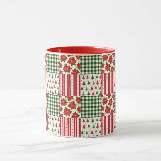 Kersttexturen Mok (Midden)
