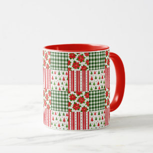Kersttexturen Mok