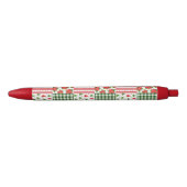 Kersttexturen Zwarte Inkt Pen (Voorkant)