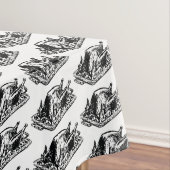 KerstThanksgiving  Turkije Tafelkleed (Voorbeeld)