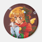 kerstthee magneet (Voorkant)