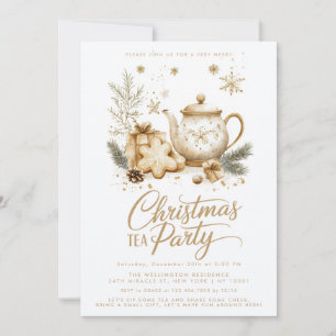 Kerstthee Minimalistisch Modern Kaart