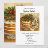 Kerstthee / Theetijd  Kaart (Voorkant / Achterkant)