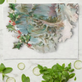 Kersttheedoeken Theedoek (Gevouwen)