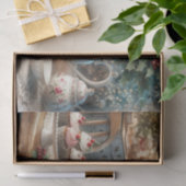 Kersttheetijd met Cupcakes  Tissuepapier (Geschenk)