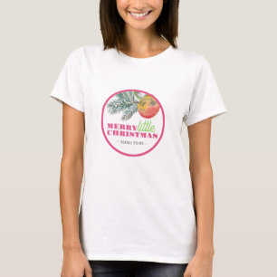 Kerstthema Baby shower Mama To Be T-shirt