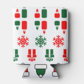 Kerstthema Blikjeskoeler (Achterkant)