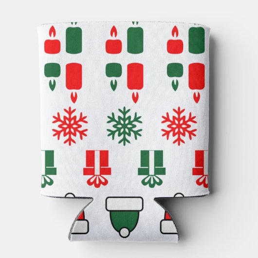 Kerstthema Blikjeskoeler (Achterkant)