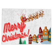 Kerstthema Cadeautassen van Kriyas Collectie Groot Cadeauzakje (Achterkant)