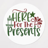 Kerstthema: Combo Labels (Design 1)