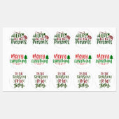 Kerstthema: Combo Labels (Vel)