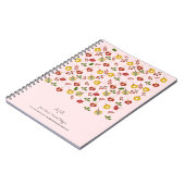 Kerstthema decoraties Vakantie Notitieboek (Linkerzijde)