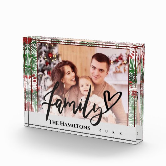 Kerstthema | Familie | Fotoblok (Rechts)