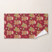 kerstthema Gingerbrood Bad Handdoek (Handdoek)