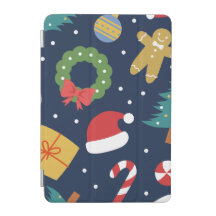 Kerstthema iPad Covers