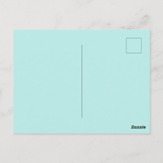 Kerstthema Kerst schattige dieren Briefkaart (Achterkant)