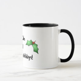 Kerstthema Koffiekoffie-Mok Mok