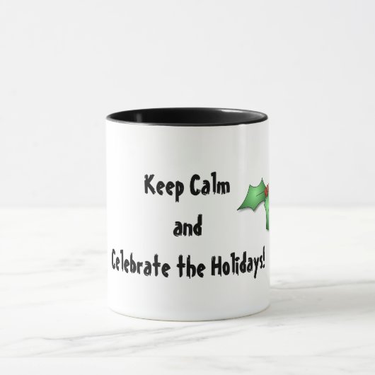 Kerstthema Koffiekoffie-Mok Mok (Midden)