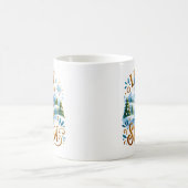 Kerstthema Laat het Sneeuw Schattigee Sneeuwman Koffiemok (Center)