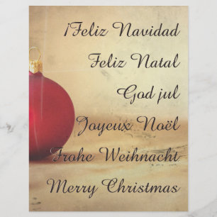 Kerstthema met kerstbal