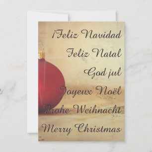 Kerstthema met kerstbal