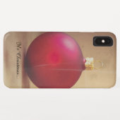 Kerstthema met kerstbal Case-Mate iPhone case (Achterkant (horizontaal))