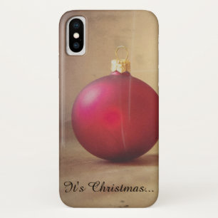 Kerstthema met kerstbal Case-Mate iPhone case