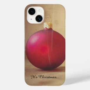 Kerstthema met kerstbal Case-Mate iPhone 14 hoesje