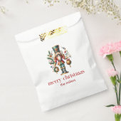 Kerstthema Notenkraker Bedankzakje (Gezegeld)