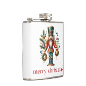 Kerstthema Notenkraker Heupfles (Rechts)