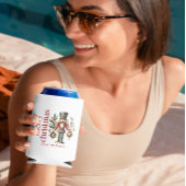 Kerstthema Notenkraker Red Typography Blikjeskoeler