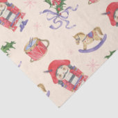 Kerstthema Notenkraker Tissuepapier (Detail)