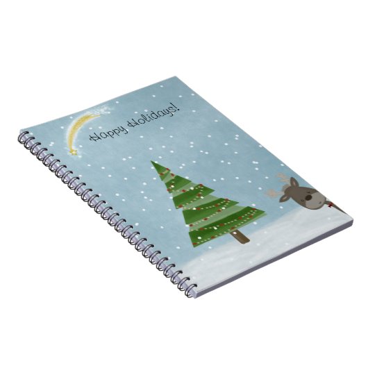 Kerstthema Notitieboek (Rechterzijde)