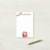 Kerstthema Post-it® Notes (Op bureau)