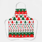 Kerstthema Schort (Voorkant)