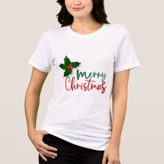Kerstthema Shirt voor vrouwen