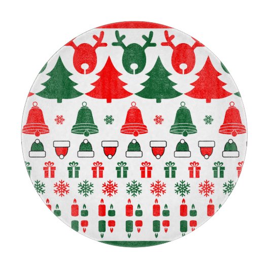 Kerstthema Snijplank (Voorkant)